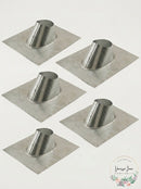 Lot of 5 Amerivent 4Ef Roof Vent Flashing, 4inches