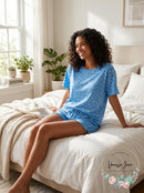 Jenni Lettuce-Edge Pajama Shorts Set