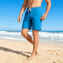 Kanu Mens Board Shorts - Blue - Size Small