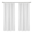Eclipse White Woven Blackout Thermaliner Panel 54x92