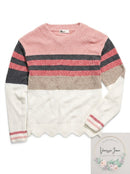 Epic Threads Girls Striped Chenille Sweater, Size Small