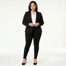 Celebrity Pink Pull-on Black Skinny Pants-Size XL
