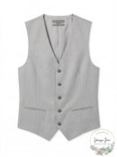 Perry Ellis Mens Texture Vest Brushed Nickel, Size XS