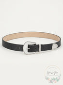 Steve Madden Women's Western-Buckle Belt