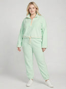 Full Circle Trends Trendy Plus Size Bungee-Hem Sweatshirt, Size 3X