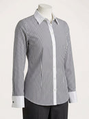 Charter Club Striped Contrast-Trim Shirt, Size 6