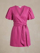 Charlie Holiday Marguax Wrap Dress, Size Small