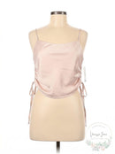 Lucy Paris Sienna Gathered Top, Size Large