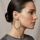 GUESS Thread-Wrapped Hoop Earrings