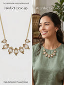 Charter Club Gold-Tone Crystal, Stone and Imitation Pearl Necklace