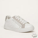 Steve Madden Big Girls JBianca White Fashion Sneaker, Size 1