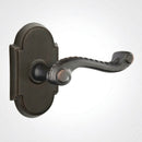 Emtek Assa Abloy Keyed Leverset with #8 Rosette and Rope Levers