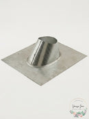 Lot of 5 Amerivent 4Ef Roof Vent Flashing, 4inches