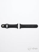 FanTEK Apple Watch Band - Soft Silicone Sport Style - M/L/Black
