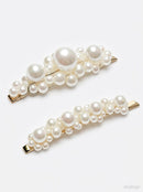 Inc Gold-Tone 2-Pc. Set Imitation Pearl Flower Bobby Pins