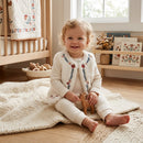First Impressions Girls Embroidered Faux Fur Vest, Size 3