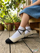 Lily and Dan Ballerina Flats, Size 9/10