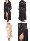 Flora by Flora Nikrooz Plus Size Satin Stella Robe
