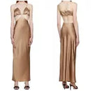 Reformation Poppies Silk Dress Croissant Size 10