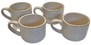 Belle Maison Espresso Coffee Cups with the word “ESPRESSO” Embossed