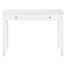 Modern Vanity Dressing Table with 1 Flip Top Mirror and 2 Drawers