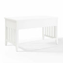 Crosley Adler Elegant Computer Desk in White Finish (CF6508-WH)