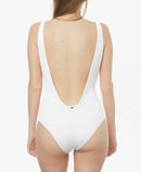 ONeill Womens Salt Water Solids Macrame One Piece Swimsuit, Size Medium