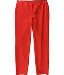 Alfani Womens Hollywood Casual Cropped Pants Red, Size 8