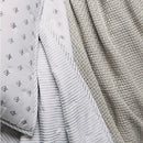 Sky Scallop Reversible Coverlet