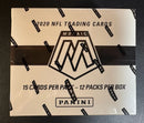 2020 Panini Mosaic Football Factory Sealed Cello Fat Pack Box 12 Packs