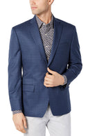 Michael Kors Mens Classic-Fit Check Sport Coat, 40R