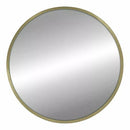 Stratton Home Decor Ava Round Mirror in Gold