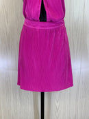 Sincerely Jules High Neck Pleated Dress, Size Small