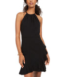 Teeze Me Juniors Ruffled Fit & Flare Dress, Size 13/14