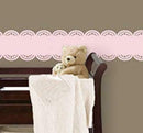 WallPops! Stripe Wall Decals in GiGi Pink Peel and Stick