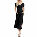 Ink+Ivy Women’s Double V- Neck Dress