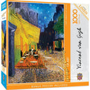 MasterPieces of Art - Cafe Terrace at Night 1000 Piece Jigsaw Puzzle