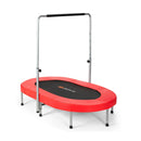 2-Person Foldable Mini Kids Fitness Rebounder Trampoline