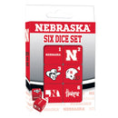 Nebraska Cornhuskers Dice Set - 19mm