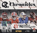 2021 Panini Chronicles Draft Picks Collegiate Football Hobby box