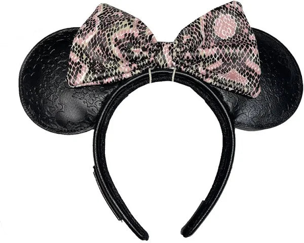 Disney Loungefly Ears Headband Minnie Mouse Animal Print