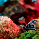 Rover the Snail Mini Enamel Pin