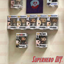 Simple Pop Box Wall Mount Simple Figure Display Shelf for Funko Pop Box | Includes Command strips or screws!