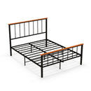 Bed Frame with Headboard and Footboard