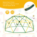 10 Feet Dome Climber with Swing and 800 Lbs Load Capacity