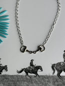 Snaffle Bit Chain Necklace