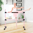4 Feet Portable Ballet Barre with Adjustable Height
