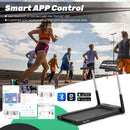 Foldable Treadmill with APP Control and LED Display 2.25 HP