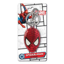 Spider-Man Mask Head (Full Color) Marvel Large Pewter Keychain