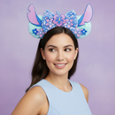Aloha Purple Flowers Ears